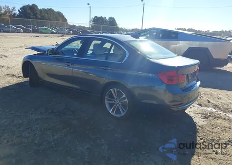 2018 BMW 330I из США, поврежденный, VIN WBA8B9G55JNU58072